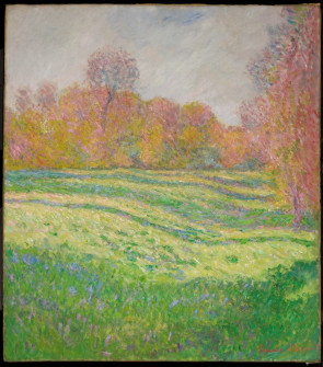 Claude Monet, Meadow in the Sun, at Giverny, 1886