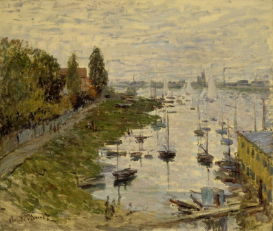 Claude Monet, The Port of Argenteuil, 1874