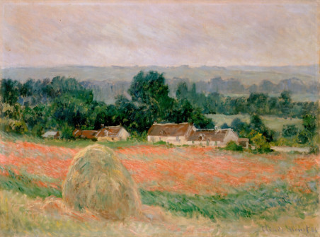 Claude Monet, Haystack at Giverny, 1886