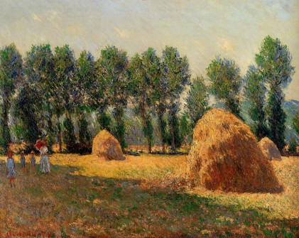 Claude Monet, Haystacks at Giverny, 1885