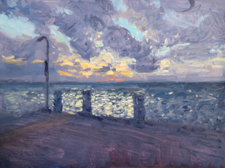 Dan Scott, Fraser Island, End of the Jetty, 2022
