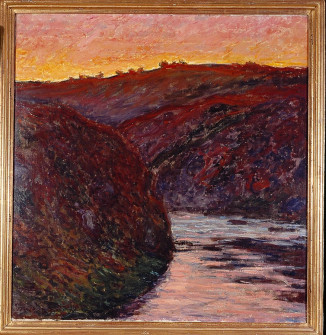 Claude Monet, Valley of the Creuse, Sunset, 1889