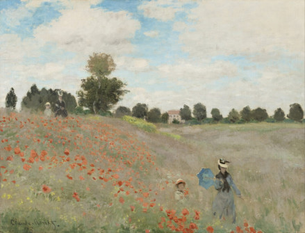 Claude Monet, The Poppy Field, 1873