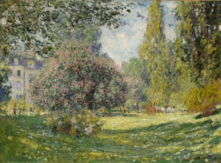 Claude Monet, The Parc Monceau, Paris, 1876