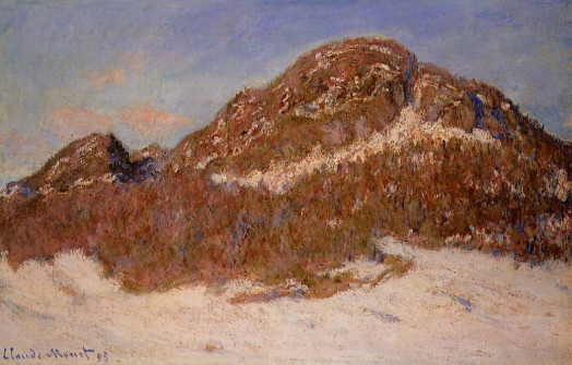 Claude Monet, Mount Kolsaas, Sun Effect, 1895