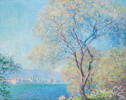 Claude Monet, Antibes Seen From the Salis Gardens, 1888