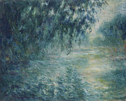 Claude Monet, Morning on the Seine in the Rain, 1897