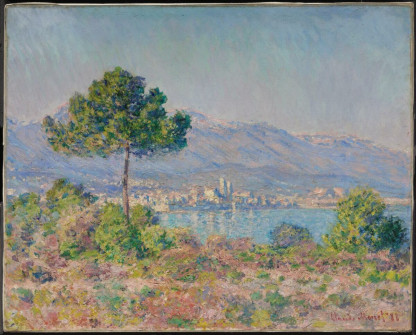 Claude Monet, Antibes Seen from Plateau Notre Dame, 1888