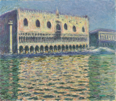 Claude Monet, the Doges’ Palace (Also Known as Le Palais Ducal), 1908
