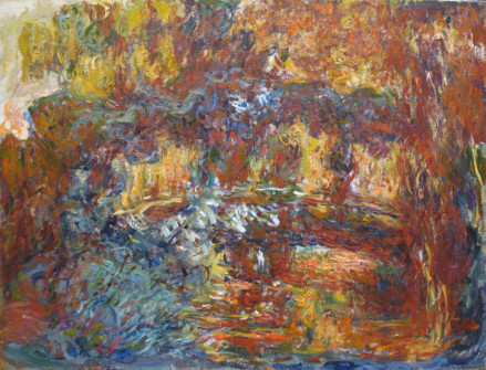 Claude Monet, The Japanese Bridge, 1920-22