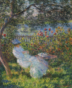 Claude Monet, Alice Hoschede in the Garden, 1881