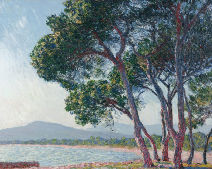 Claude Monet, Beach in Juan-les-Pins, 1888