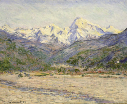 Claude Monet, The Valley of the Nervia, 1884
