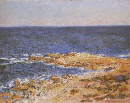 Claude Monet, The Big Blue at Antibes (also known as The Sea at Antibes), 1888