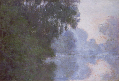 Claude Monet, Morning on the Seine, Effect of Mist, 1897