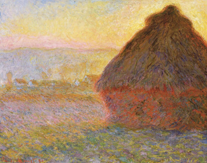 Claude Monet, Grainstack at Sunset, 1891