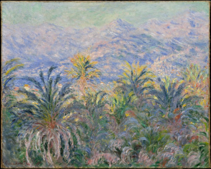 Claude Monet, Palm Trees at Bordighera, 1884