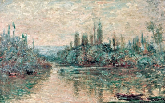 Claude Monet, An Arm of the Seine Near Vetheuil, 1878