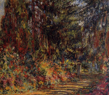 Claude Monet, The Garden Path at Giverny, 1902–03