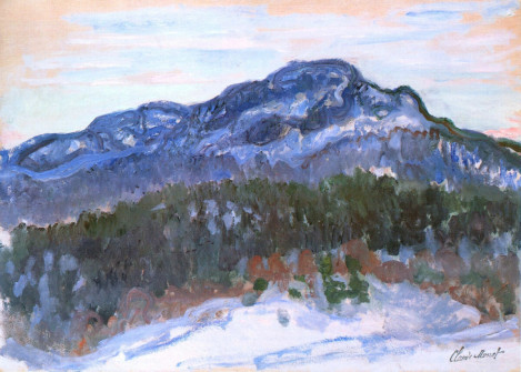 Claude Monet, Mount Kolsaas, 1895