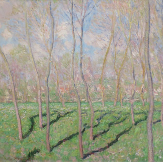 Claude Monet, View of Bennecourt, 1887