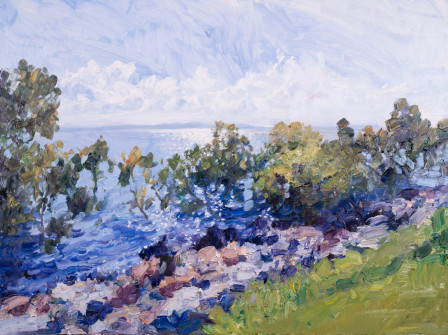 Dan Scott, Wellington Point, Shimmering Light, 2021