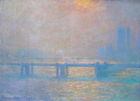 Claude Monet, Charing Cross Bridge, the Thames, 1899-1901