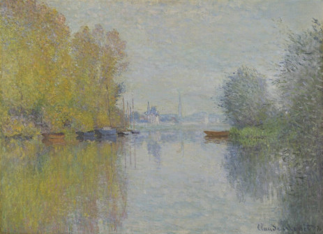 Claude Monet, Autumn on the Seine at Argenteuil, 1873