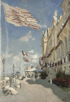 Claude Monet, Hotel Des Roches Noires, Trouville, 1870