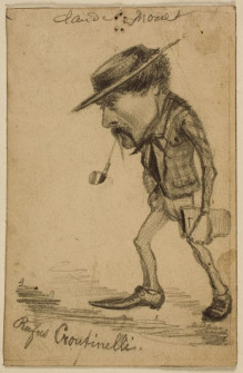 Claude Monet, Henri Cassinelli, Rufus Croutinelli, 1858