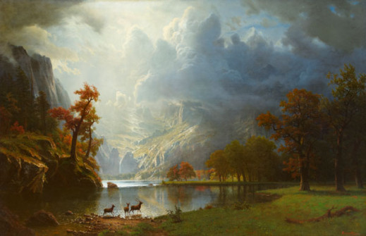 Albert Bierstadt, Sierra Nevada Morning, 1870