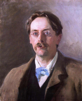 John Singer Sargent, Edmund Gosse, 1886