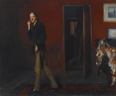 John Singer Sargent, Robert Louis Stevenson and His Wife, 1885
