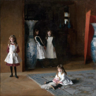 John Singer Sargent, Street in Venicethe Daughters of Edward Darley Boit, 1882