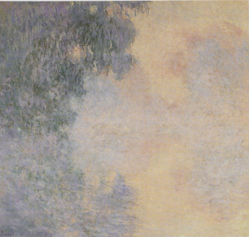 Claude Monet, Arm of the Seine Near Giverny in the Fog, 1897