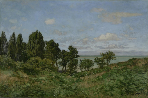 Claude Monet, Coastal Landscape, 1864