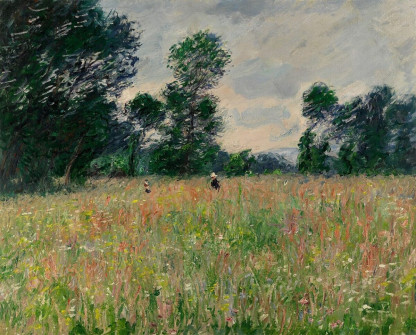 Claude Monet, Flowery Meadow, 1885
