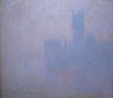 Claude Monet, Houses of Parliament, Seagulls, 1904
