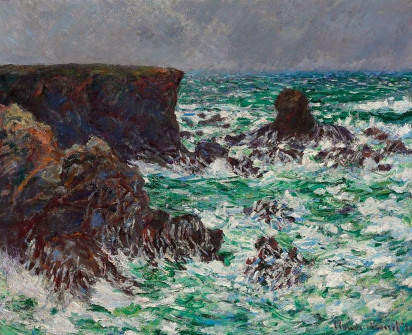 Claude Monet, Port Coton, The Lion, 1886