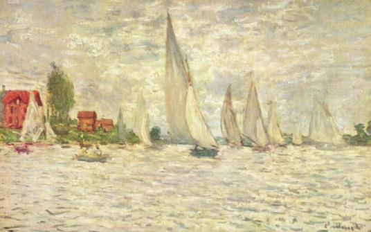 Claude Monet, Regatta at Argenteuil, 1874