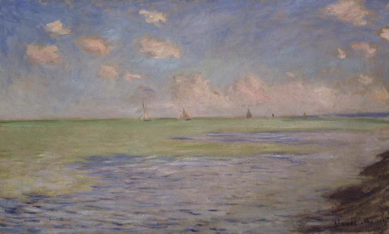 Claude Monet, Seascape at Pourville, 1882