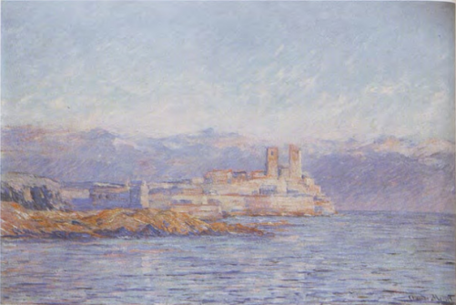 Claude Monet, The Castle in Antibes, 1888