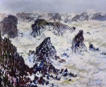 Claude Monet, The Raging Sea, 1886