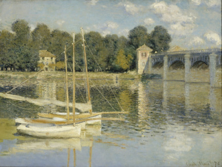 Claude Monet, The Railway Bridge at Argenteuil, 1874