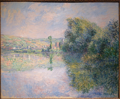 Claude Monet, The Seine at Vetheuil, 1880