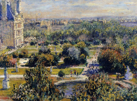 Claude Monet, The Tuileries, 1876
