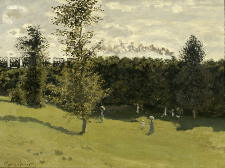 Claude Monet, Train in the Countryside, 1870
