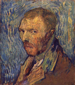 36. Vincent van Gogh, Self-Portrait, 1889