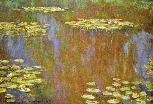 17. Claude Monet, Water Lilies (3), 1905