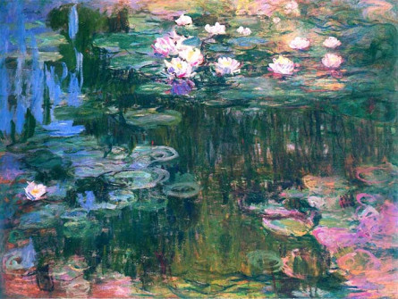 36. Claude Monet, Water Lilies (2), 1914-1917